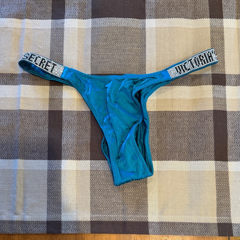 Victoria's Secret Vibrant Blue Thong